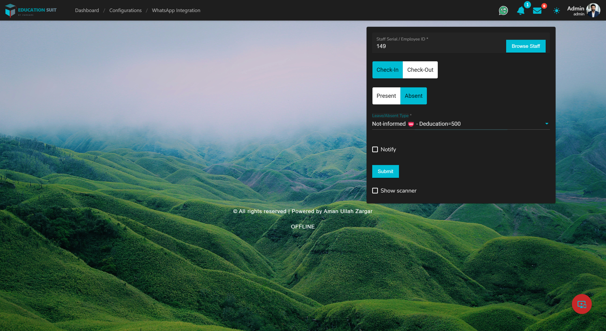 Ecosystem Asset Frame